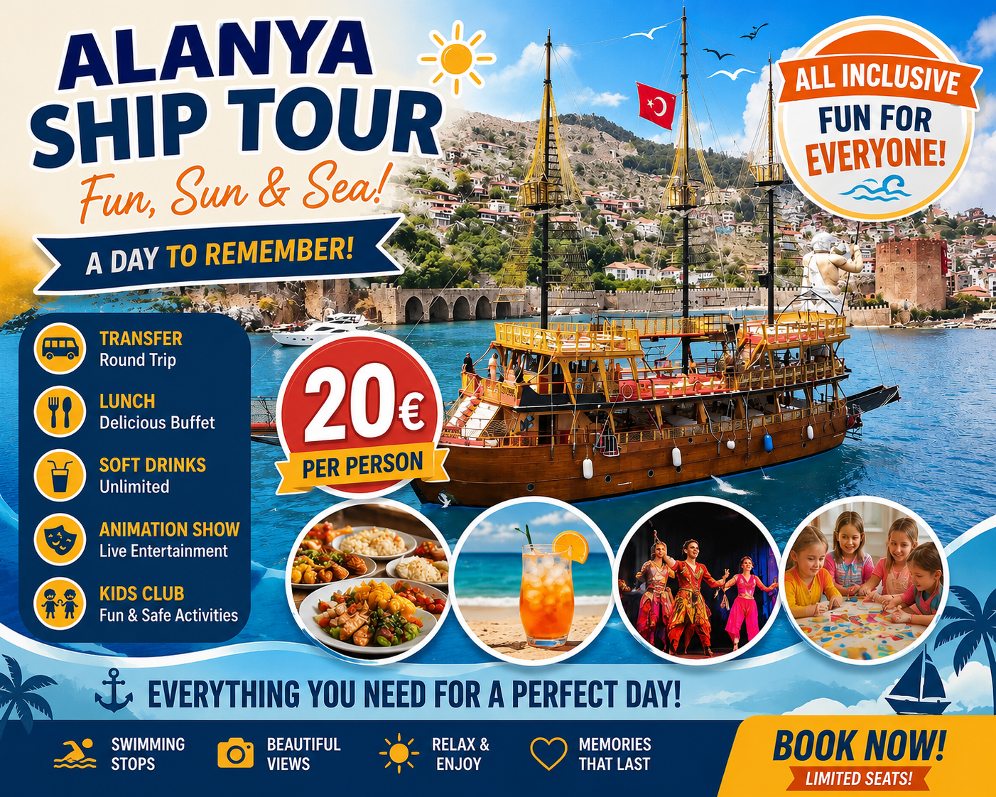 ALANYA BOAT TOUR 